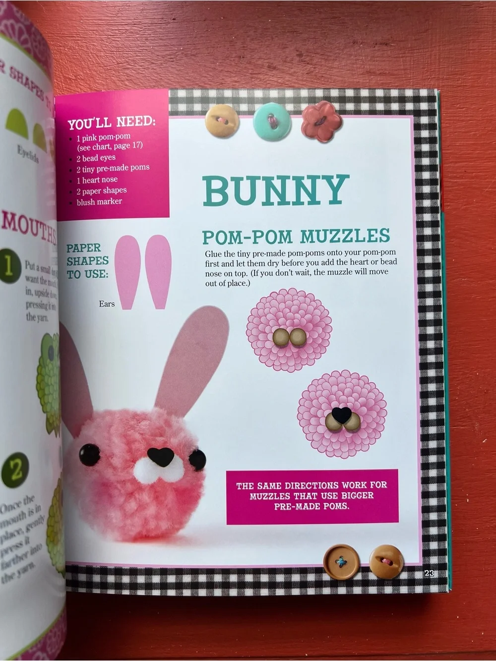 Mini Pom-Pom Pets Craft Book – Colorful Pom-Pom Animals #craftcore